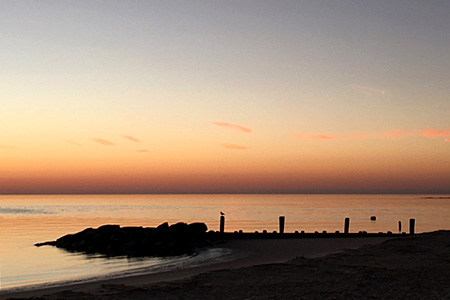  Delaware Bay: Peaceful Post Sunset