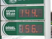  Gas price is per litter.  About $1.28 per litter ($4.75 per gallon) as of 2/27/09.