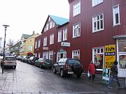  A side street of Downtown Reykjavik