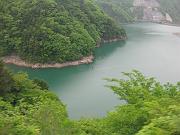  A Tepco dam viewed from a bus to Tokyo.