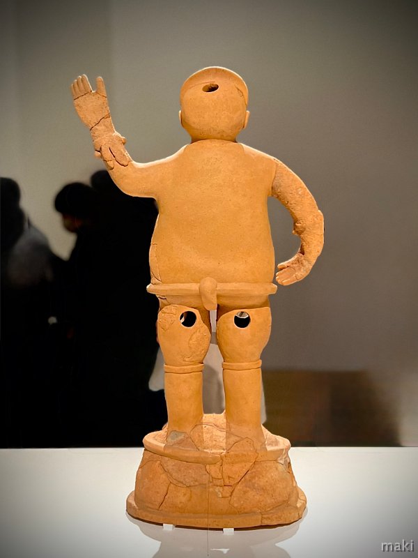 Sumo Wrestler Haniwa  (back view)