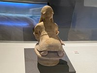  Sphynx like Haniwa (back view)