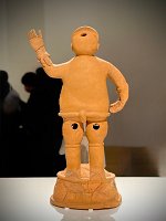  Sumo Wrestler Haniwa (back view)
