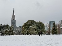  Tokyo got about 2 inches of accumulation  