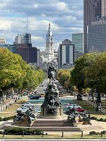  Downtown Philadelphia viewed from the Museum