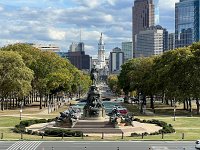  Downtown Philadelphia viewed from the Museum