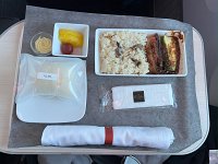  Second in-flight meal