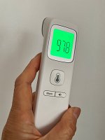  Bought a No-Touch Forehead Thermometer (handy for Covid)