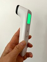  No-Touch Forehead Thermometer takes temperature in one second