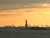  Liberty Lady and sunset